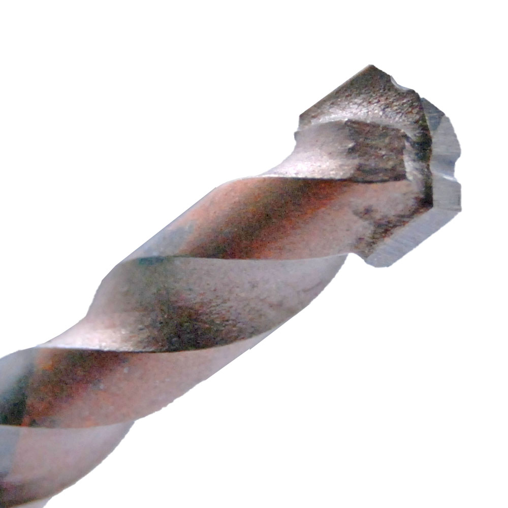 Ranurado w tct. Bit de perforación de múltiples propósitos con vástago de cilindro