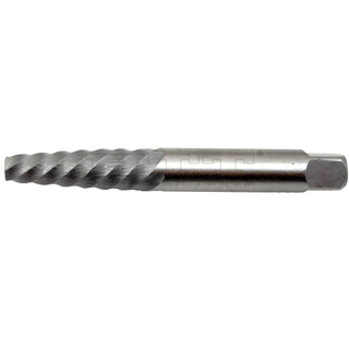 Extractor de tornillos con flauta torcida