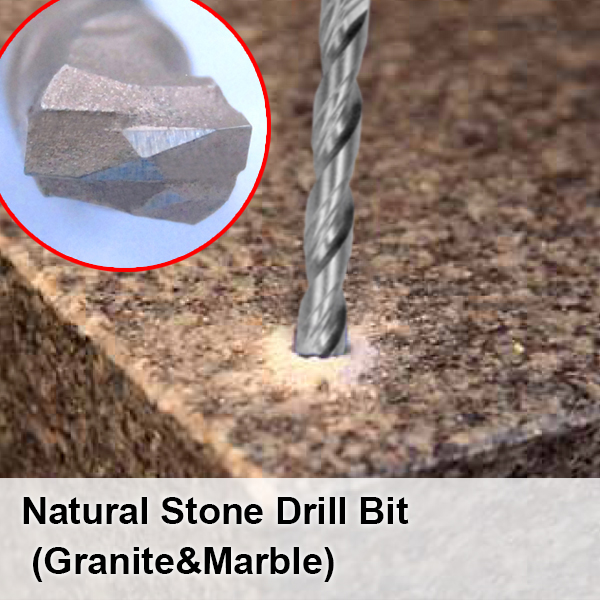 Bit de taladro de piedra natural (granito y mármol)