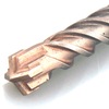 Cruzar 4 brote de martillo de cebo SDS-plus con 4 fLUTES