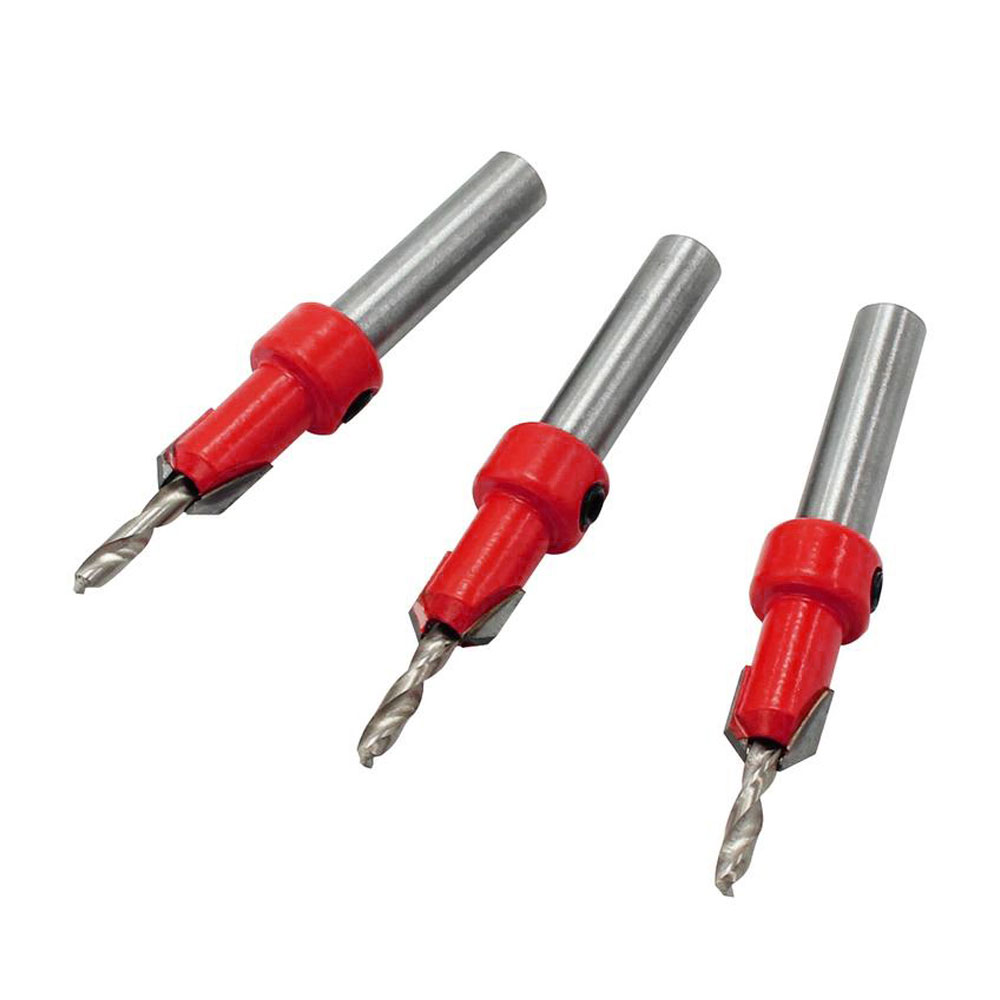 Avellanado TCT con vástago DIN6.35E